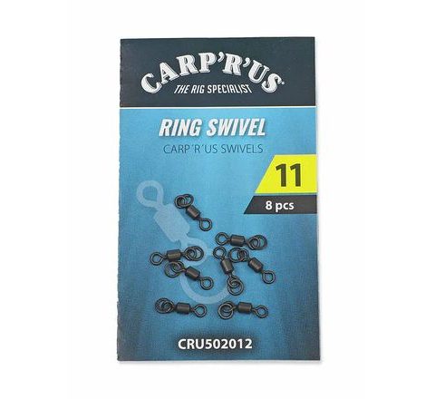 Carp´R´Us Obratlík s krúžkom Swivel Ring veľ.11 8ks