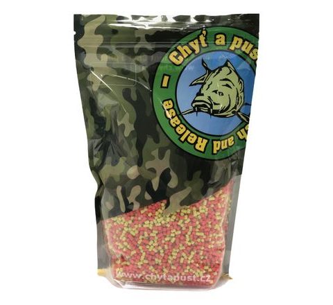 Chyť a pusť Pelety Fluo Mini signal PVA Mix 3mm 900g