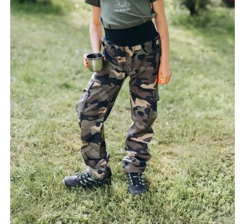 Šijeme srdcem Kalhoty Softshell Bahňáky