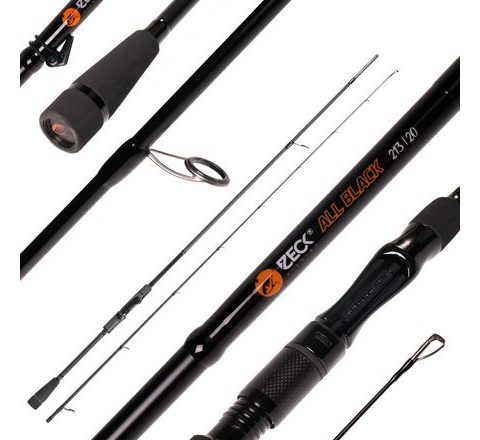Zeck Prút All Black 213cm 5-20g