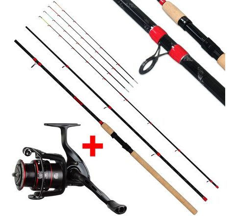 Giants fishing Prut Fluent MK2 Feeder 3,6m 100g + Naviják Gaube FD 4000