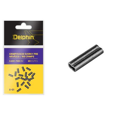 Delphin Krimpovací svorky pro návazce 20ks