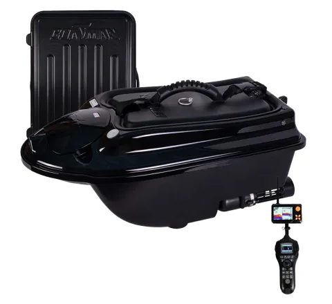 Boatman Zavážecí lodička Actor Plus PRO 2025 s GPS a Echolotem Černá