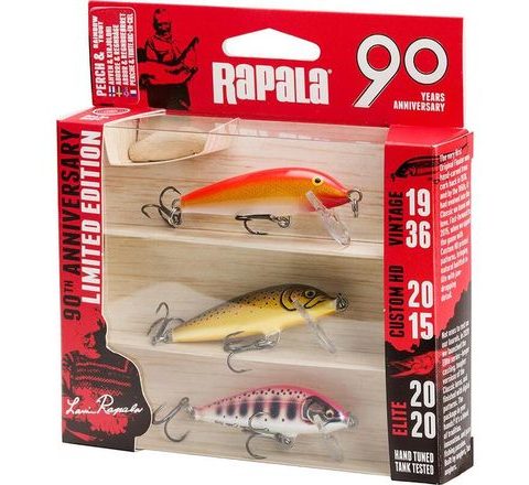 Rapala Wobler 90 Years Lure Kit Count Down 3ks