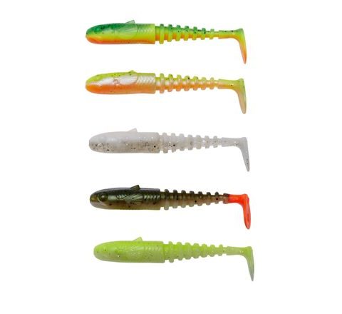 Savage Gear Gumová nástraha Gobster Shad Dark Water Mix 5ks