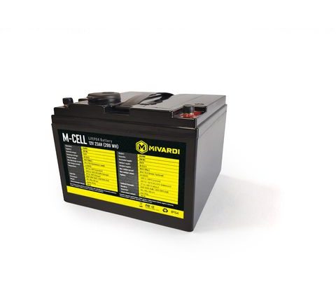 Mivardi Baterie M-CELL LiFePO4 12V 23Ah + 5A nabíječka
