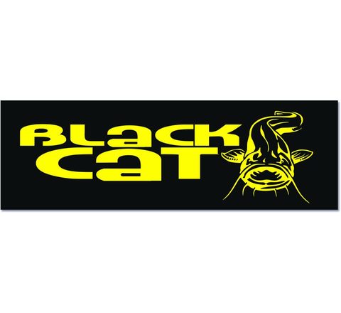 Black Cat Nálepka 42x10cm