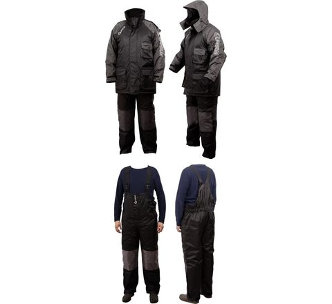 Quantum Dětský Zimní oblek Winter Suit Kids černá/šedá