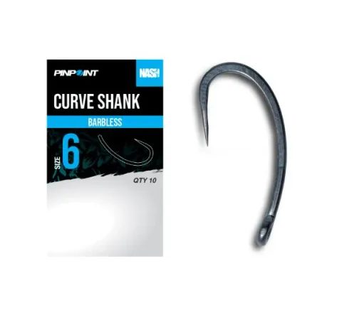 Nash Háčky Curve Shank Barbless 10ks