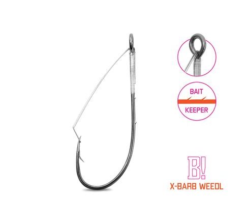 Delphin Háčik na čeburašku B! X-Barb Weedl 8ks