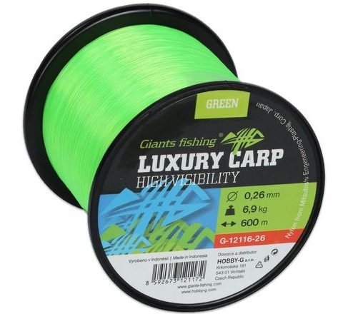 Giants Fishing Vlasec Luxury Carp Vysoko Viditeľná Zelená