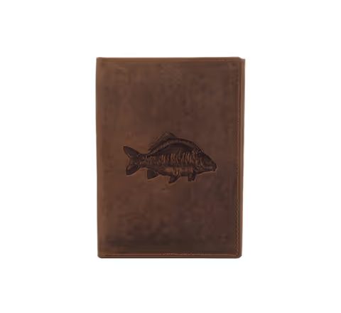 Mercucio Pouzdro na doklady Kapr lysec světlehnědá embos