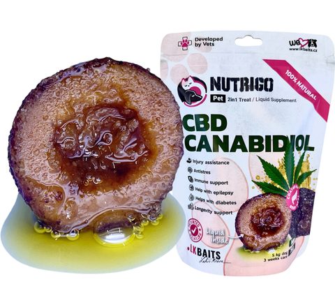 LK Baits Pet Doplněk stravy Nutrigo Dog Supplement CBD Canabidiol