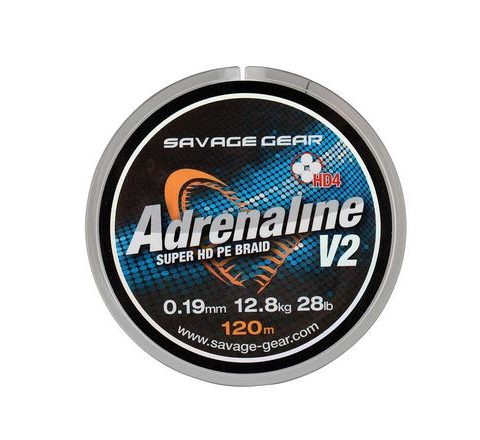 Savage Gear Šňůra HD4 Adrenaline V2 120m