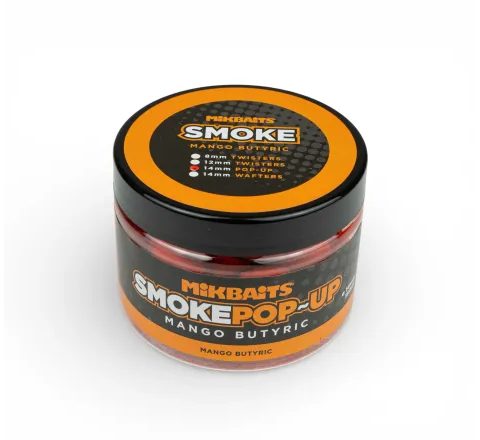 Mikbaits Plovoucí boilie Smoke pop-up Sweet Popcorn 14mm 150ml
