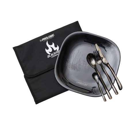 Prologic Jedálenská Sada Blackfire Dinning Set