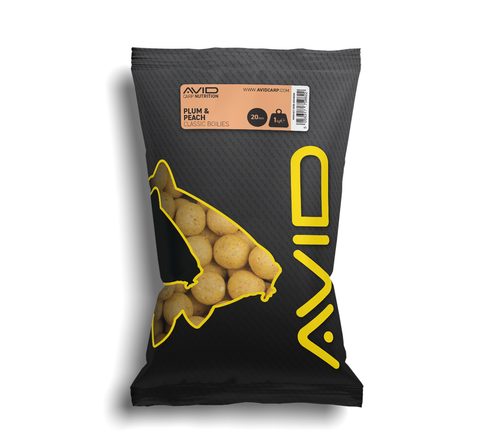 Avid Boilies Classic Slivka & Broskyňa 1kg