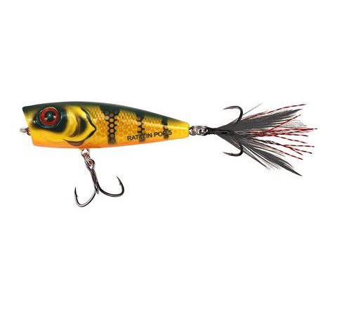 Salmo Wobler Rattlin' Pop Clear Natural Perch