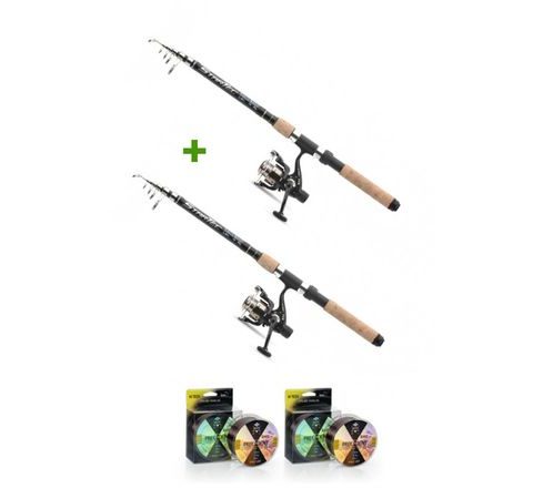 Saenger Kombo Prút StarTec 2,7m 25-65g + navijak + vlasec Akcia 1+1