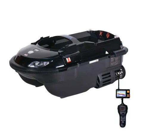 Boatman Zavážecí lodička Vulcan s Echolotem Černá