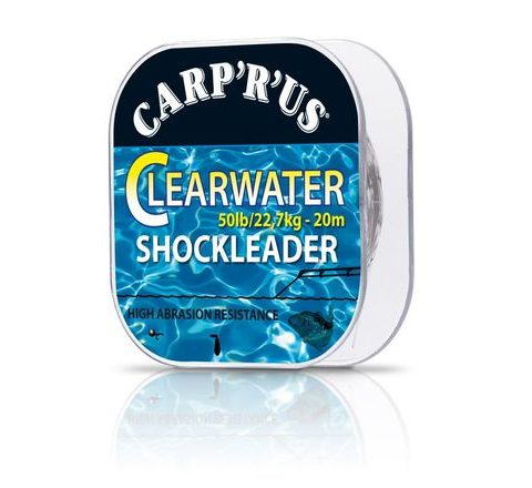 Carp ´R´ Us Fluorocarbon Clearwater Shockleader 50lb 20m