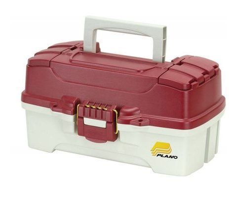 Plano Kufr Tray Tackle Box Red Metallic