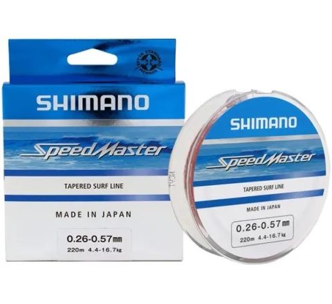 Shimano Zužovaný vlasec Speedmaster Surf Taper ld Clear 10x15m