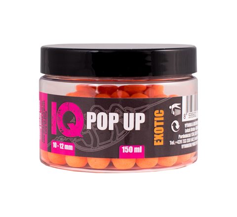 LK Baits Pop Up Fluoro Boilies IQ Method Feeder 10-12mm 150 ml