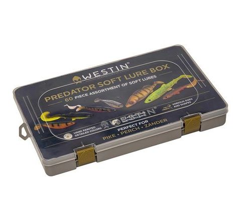 Westin Sada nástrah Predator Soft Lure Box 60ks