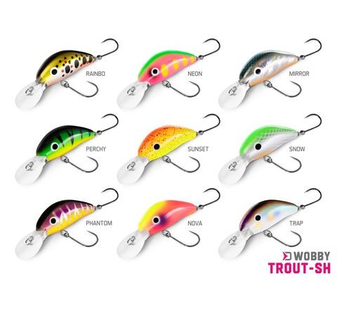 Delphin Wobler Wobby Trout-SH 4cm 4g