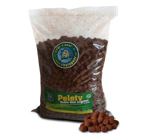 Chyť a pusť Pelety Robin Red Original carp s dírou PYTEL 10kg