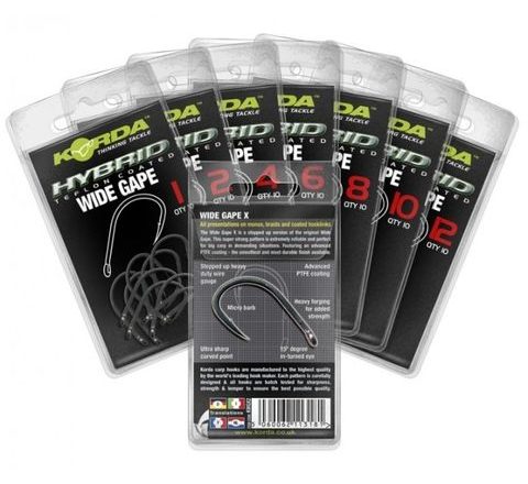 Korda Háčky Wide Gape 10ks