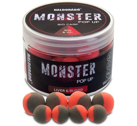 Haldorádó Pop-Up Boilies Method Monster Big Carp 13+17mm 50g