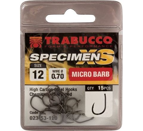 Trabucco Háčky XS Specimen 15ks