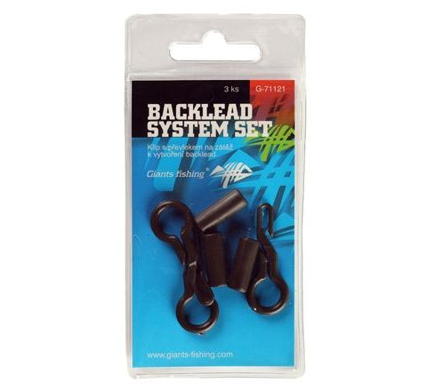 Giants Fishing Kompletný klip na záťaž Backlead System 3ks