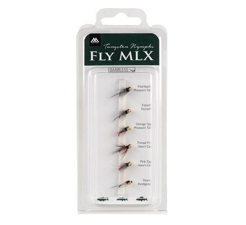 Mikado Sada umělých mušek Tungsten Nymphs Barbless 6ks