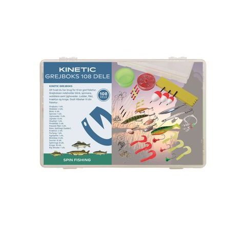 Kinetic Box s nástrahami Grejbox 108