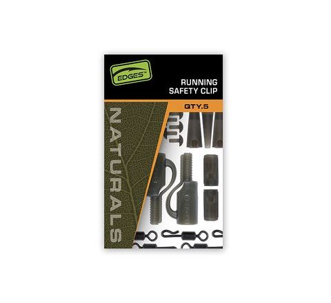 Fox Závěsky Edges Naturals Running Safety Clip Kit 5ks