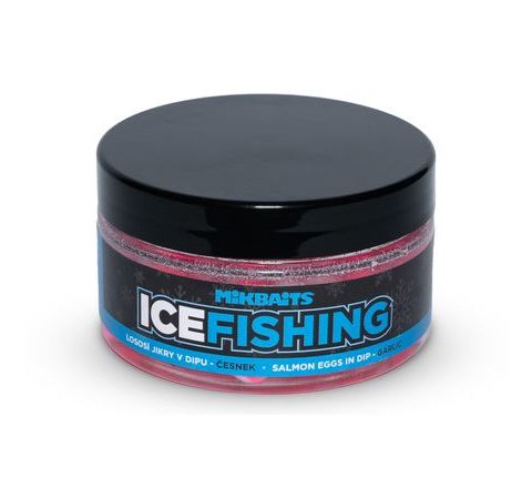 Mikbaits Lososí jikry v dipu Ice Fishing Range 100ml