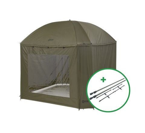 Mivardi Deštník Session Umbrella XL + Sada Stabilizačních tyčí