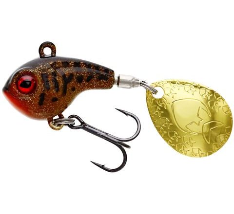 Westin Tail Spinner DropBite Spin Tail Jig Motoroil Burbot