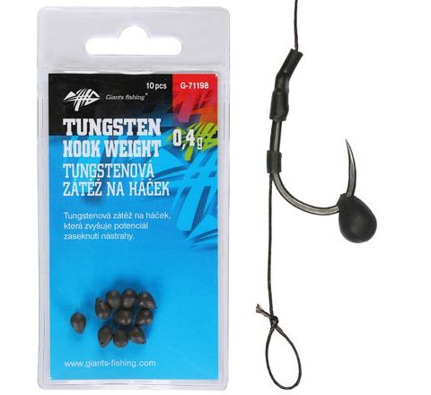 Giants fishing Zátěž na háček Tungsten Hook Weight 0,4g 10ks