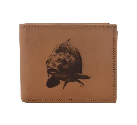 Mercucio Pánská peněženka Kapr hlava