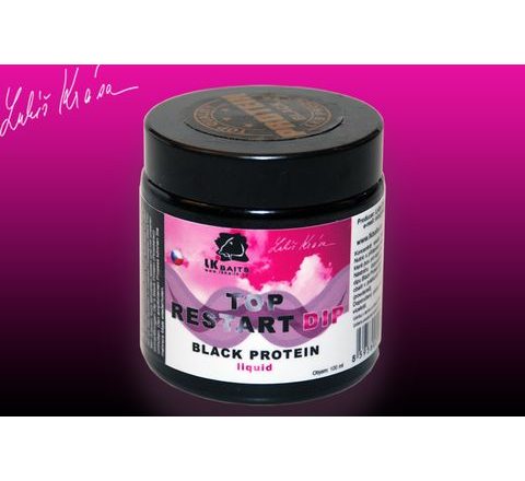 LK Baits Top ReStart Dip Black Protein Liquid