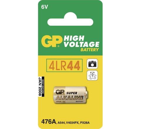 GP Baterie Alkaline 476A 4LR44 6V 1ks
