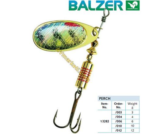 Balzer Rotační třpytka Colonel Z 3D Rotauge (spinner barsch)