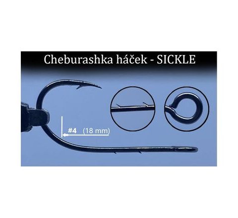 Jigovky Háček Cheburashka Sickle 10ks