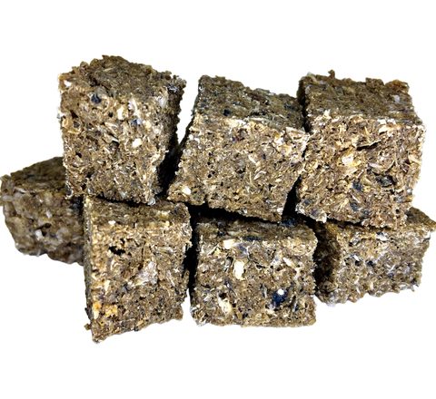 LK Baits Pet Luxusní rybí kostky z mletého okouníka 40g