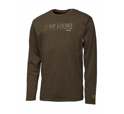 Prologic Triko Bank Bound Camo T-Shirt Long Sleeves