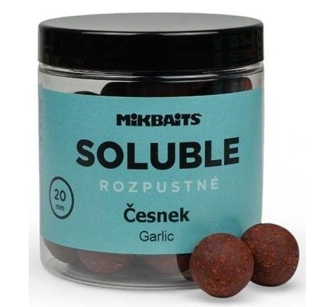 Mikbaits Rozpustné boilies Soluble Česnek 250ml